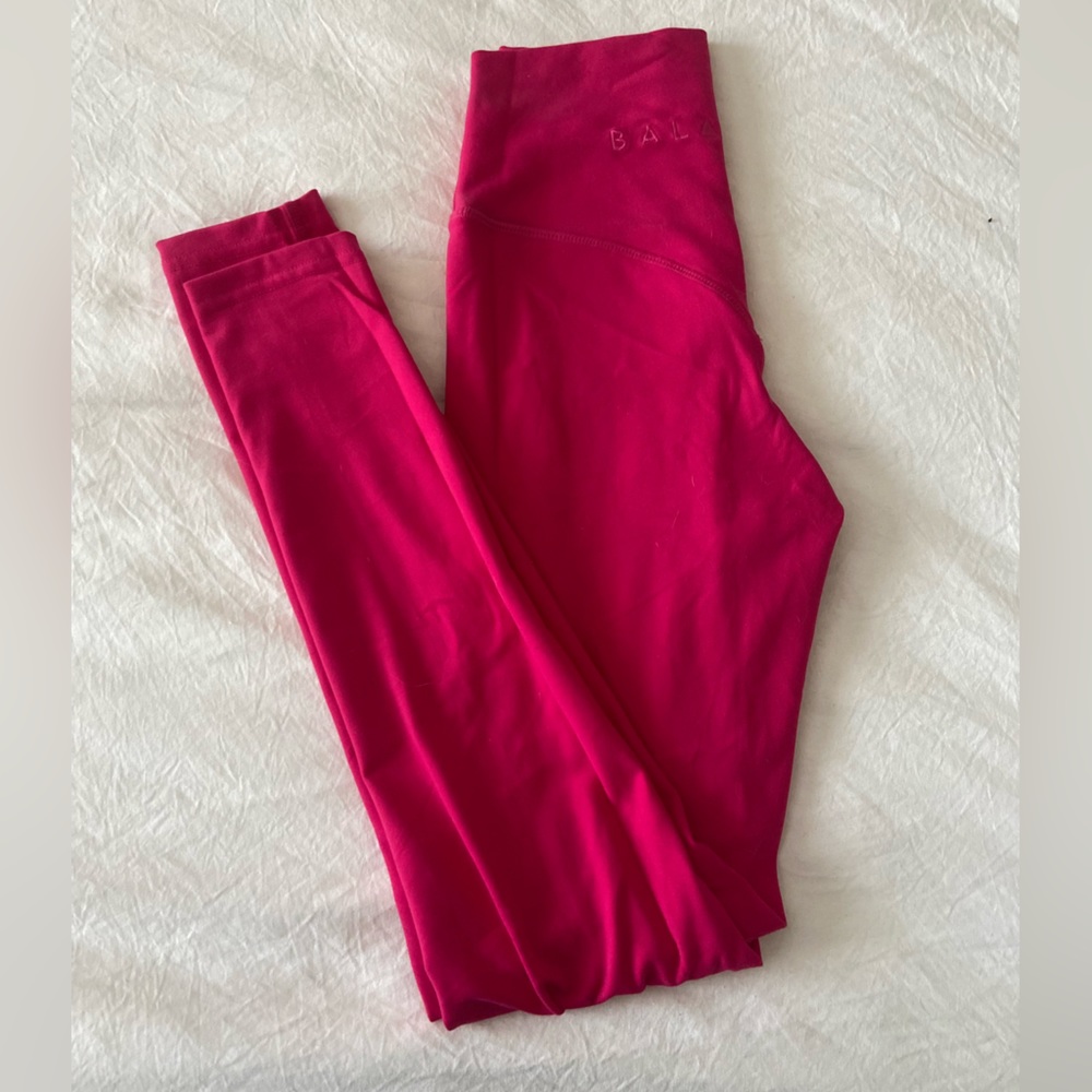 Hot pink Balance Athletica cloud leggings